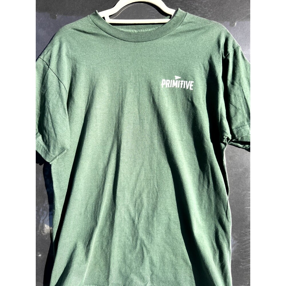 Men's Medium - Primitive Skateboarding All Night Skate T-Shirt in Forest Green.